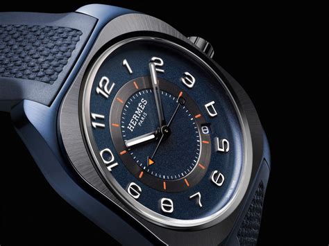 hermes blue watch|Hermes watches for men.